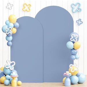 Dusty Blue Balloon Arch Kit